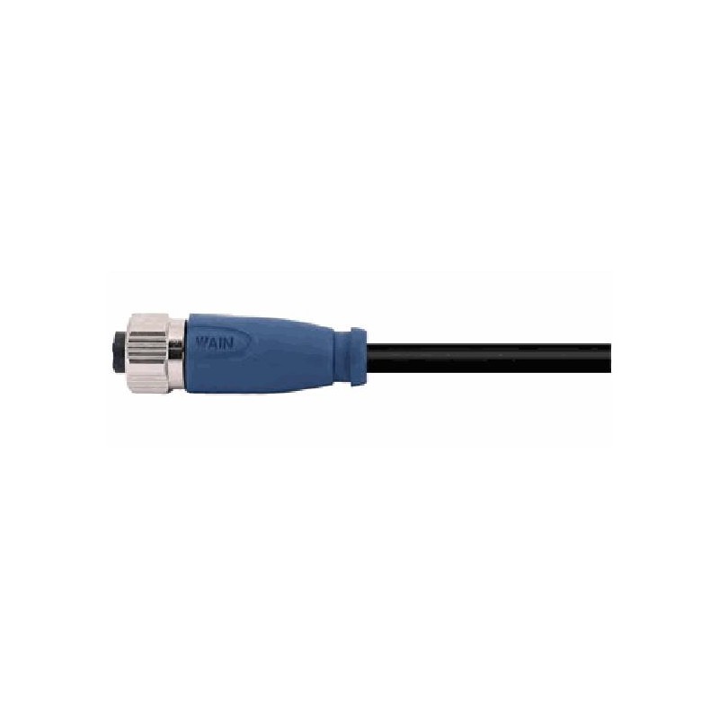 Connecteur femelle M12, 12 pol., codage A IP67, 1.5A, blindé